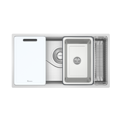 Chậu rửa bát chống xước Konox TARI 8748SR