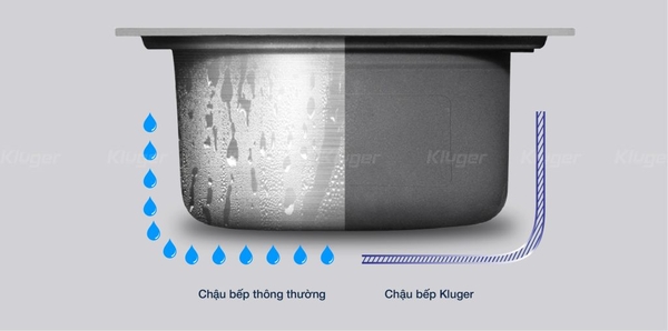 Chậu rửa bát Kluger KH8048SL Plus