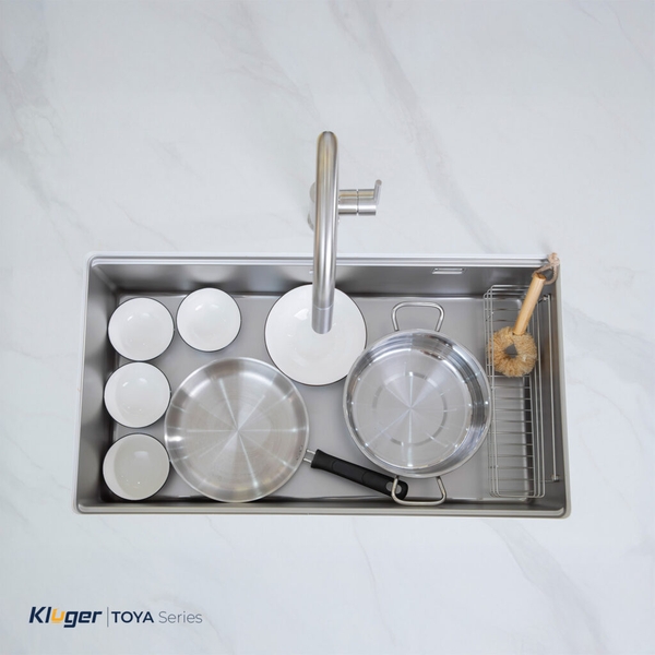 Chậu rửa bát Kluger KY8045SL Plus