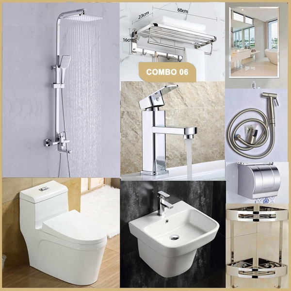 Combo phòng tắm, combo nhà tắm 06