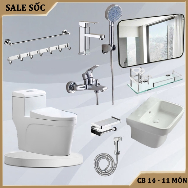 Combo phòng tắm, combo nhà tắm 14