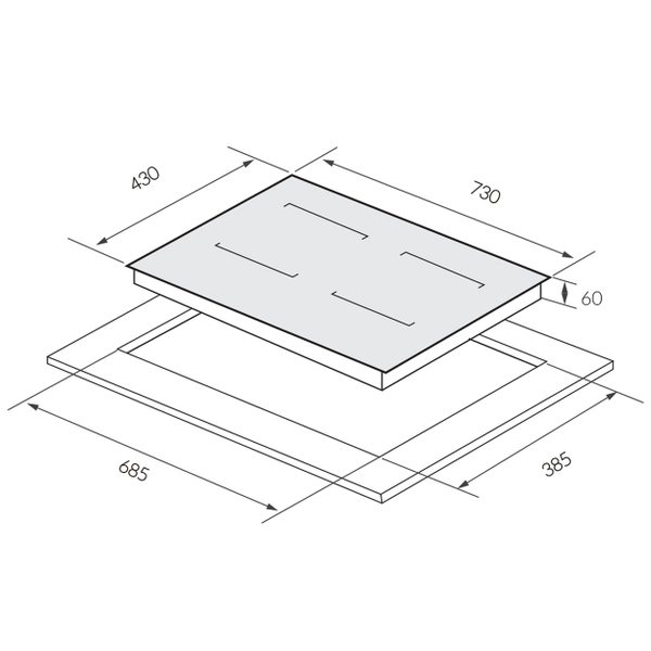 Bếp 1 từ 1 Hồng Ngoại GrandX GX E677SE