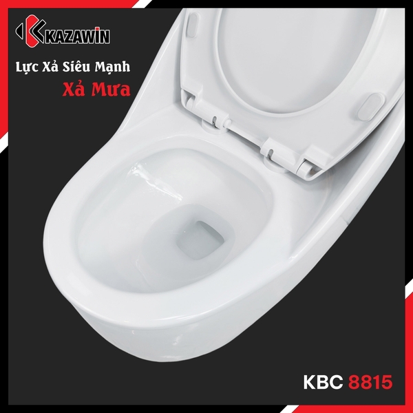 Bồn Cầu Một Khối KAZAWIN KBC 8815