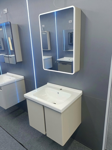 Bộ tủ chậu lavabo, tủ gương phòng tắm TC 010-60