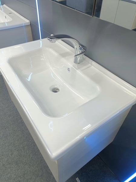 Bộ tủ chậu lavabo, tủ gương phòng tắm TC 009-80