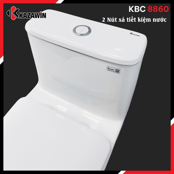 Bồn Cầu Một Khối KAZAWIN KBC 8860