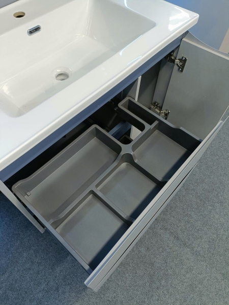 Bộ tủ chậu lavabo, tủ gương phòng tắm TC 025-80