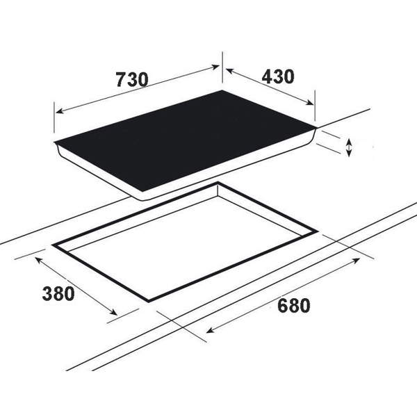 Bếp từ đôi Faster FS 825i