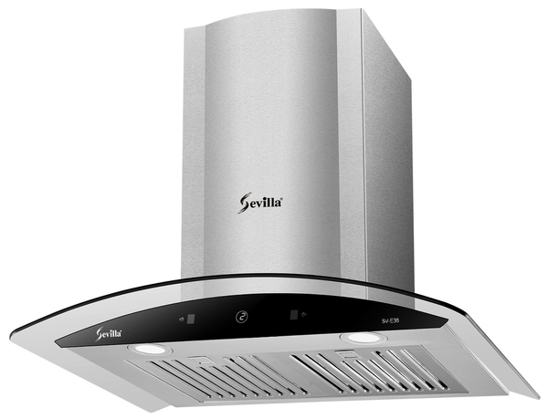 Máy hút mùi Sevilla SV E38 | Sấy Động Cơ Hiệu Quả | Cảm ứng vẫy tay