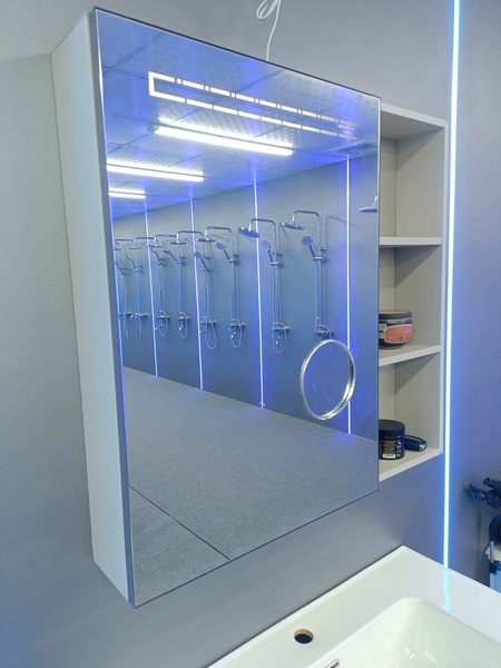 Bộ tủ chậu lavabo, tủ gương phòng tắm TC 024-80