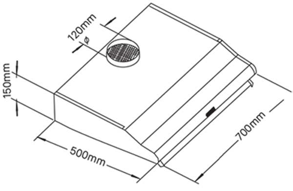 MÁY HÚT MÙI FANDI 605S/705S