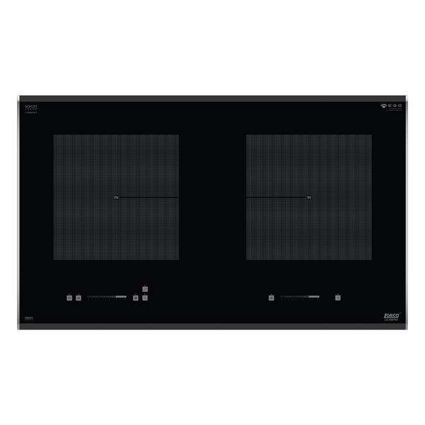 BẾP TỪ ĐÔI LORCA LCI 899 PRO | Tặng máy hút mùi | Kính Schott ceran | Bụng EGO