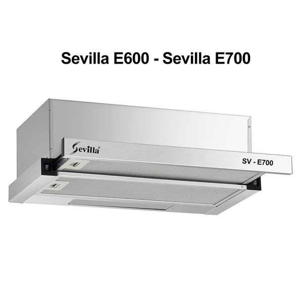 Máy hút mùi Sevilla E700 | Sevilla E600