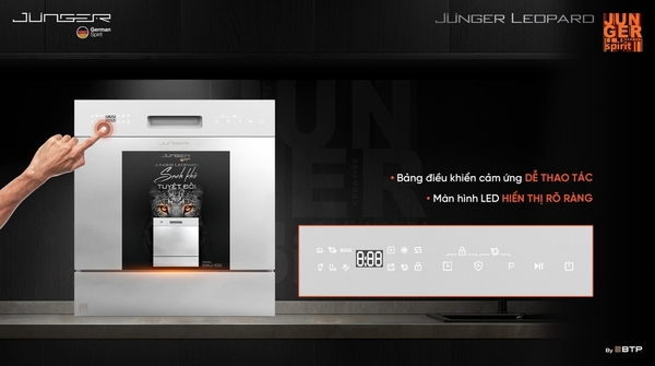 Máy rửa bát Junger Leopard DWJ-100