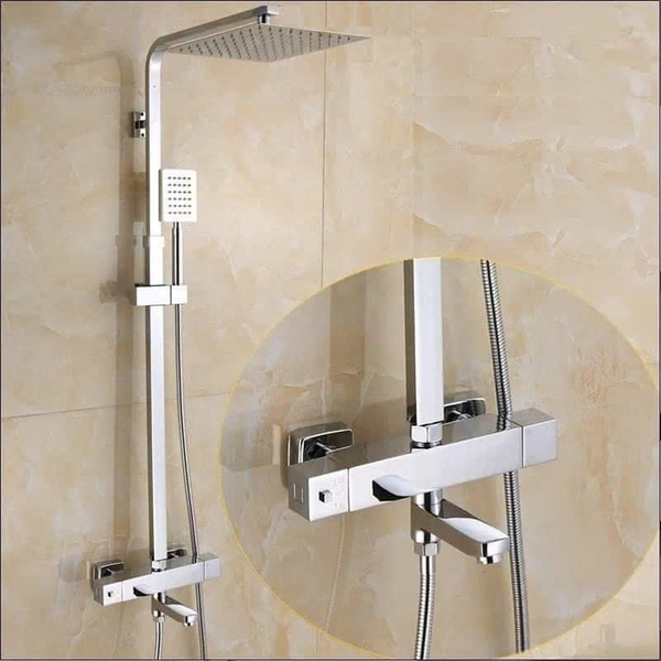 Bộ Vòi sen tắm đứng, Sen cây tắm đứng khóa nhiệt đô F-SC1042