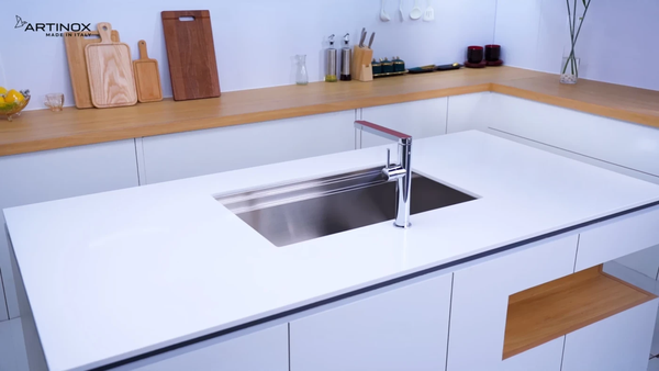 Chậu rửa bát NoBiNox NA885U