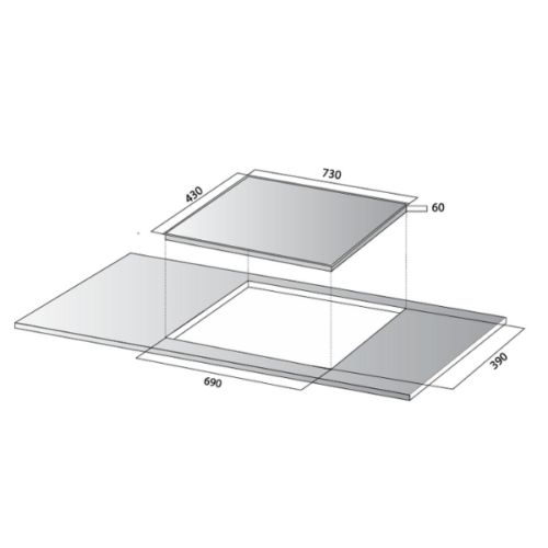 Bếp Từ Kocher DI 608 | Bảo hành chính hãng tại nhà 3 năm toàn quốc