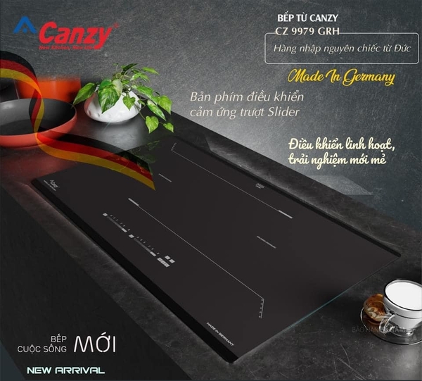 Bếp từ Canzy CZ 9979 GRC