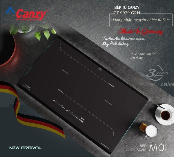 Bếp từ Canzy CZ 9979 GRC
