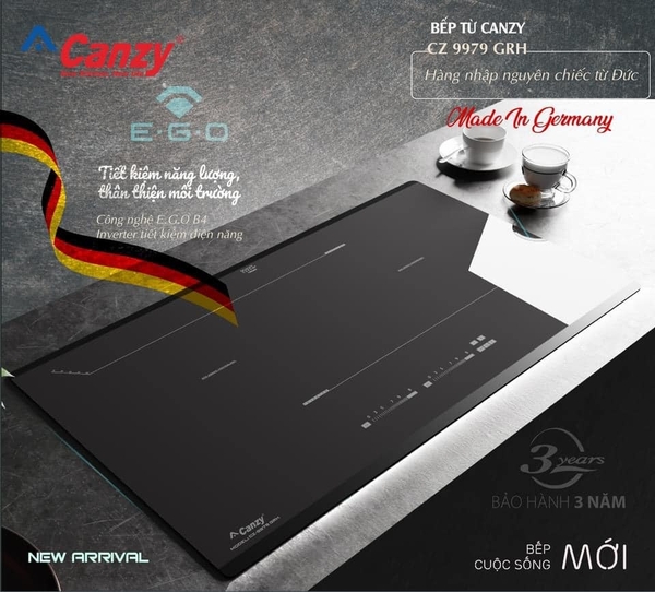 Bếp từ Canzy CZ 9979 GRC