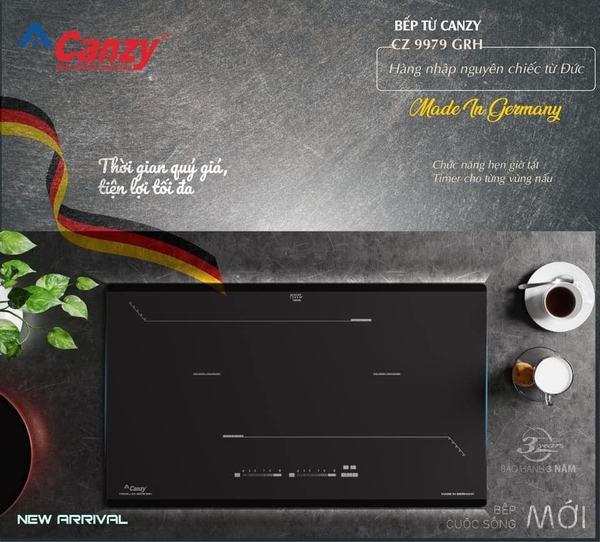 Bếp từ Canzy CZ 9979 GRC