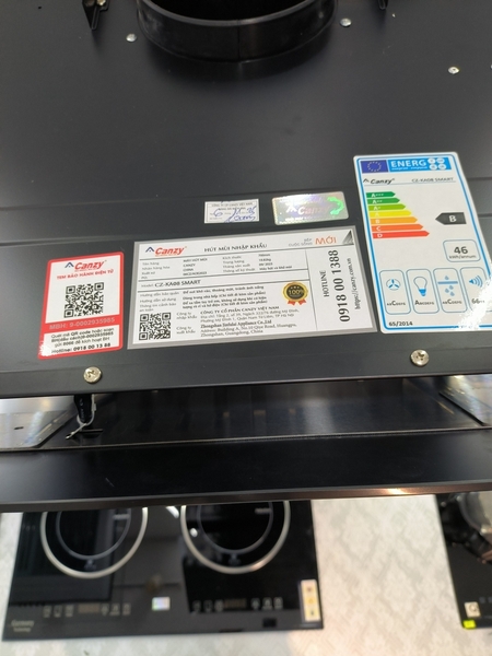 Máy hút mùi Canzy KA08 Smart