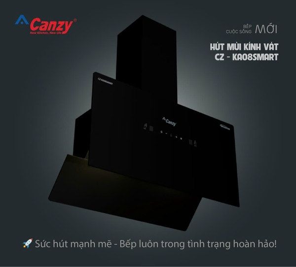 Máy hút mùi Canzy KA08 Smart