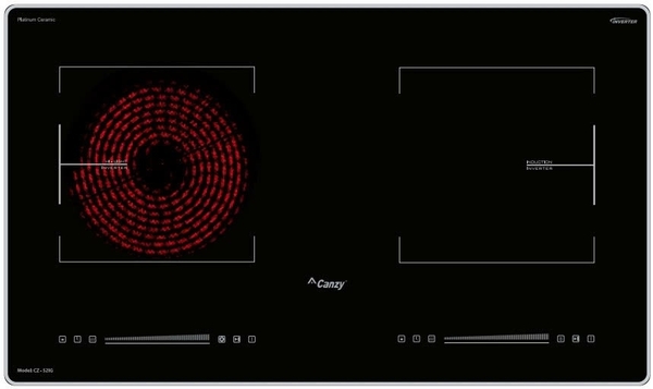 Bếp điện từ Canzy 52IG | Công Nghệ Sôi Liu Diu