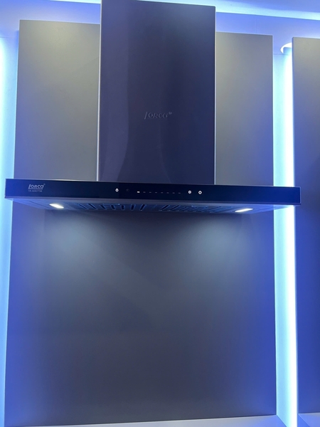 Máy hút mùi Lorca TA 6007TM | 8 công xuất | Sâu chỉ 35cm | 1300m/h | Nhập khẩu Malaysia
