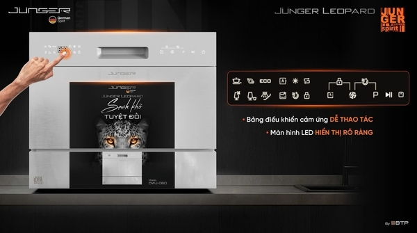Máy rửa bát Junger Leopard DWJ-060