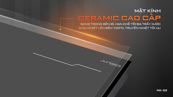 Bếp từ đôi Junger MK-22