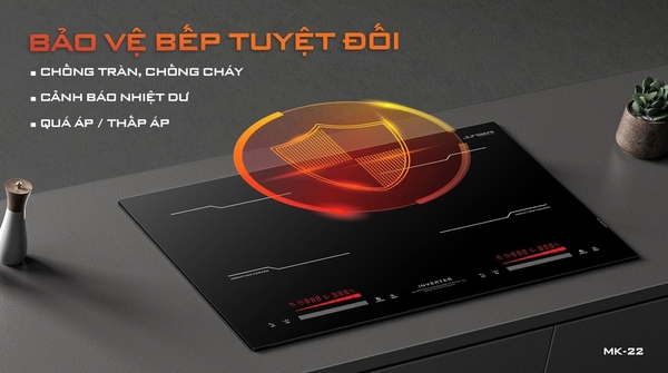 Bếp từ đôi Junger MK-22