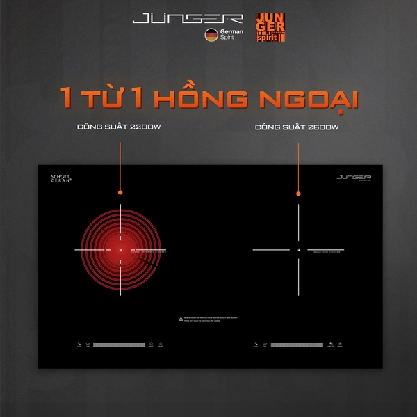 Bếp từ hồng ngoại Junger SIS-68