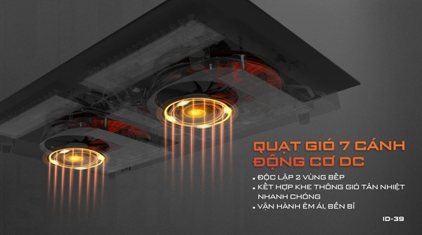 Bếp từ đôi Junger ID-39