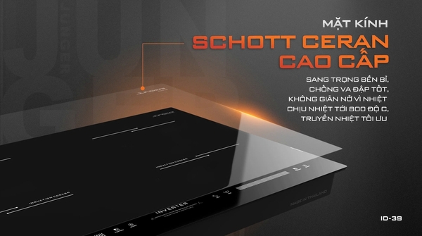 Bếp từ đôi Junger ID-39