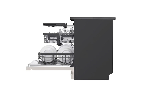 Máy rửa bát LG Quadwash TrueSteam™ màu Be LDT14BGA3