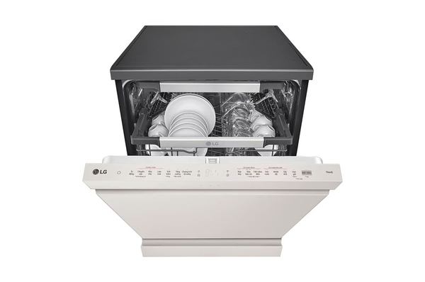 Máy rửa bát LG Quadwash TrueSteam™ màu Be LDT14BGA3