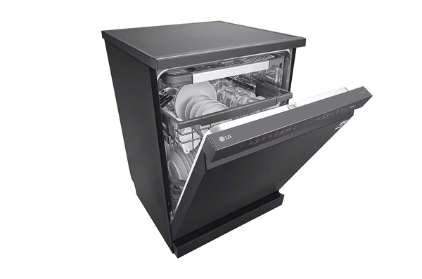 Máy rửa bát LG Quadwash TrueSteam™ màu đen LDT14BLA4