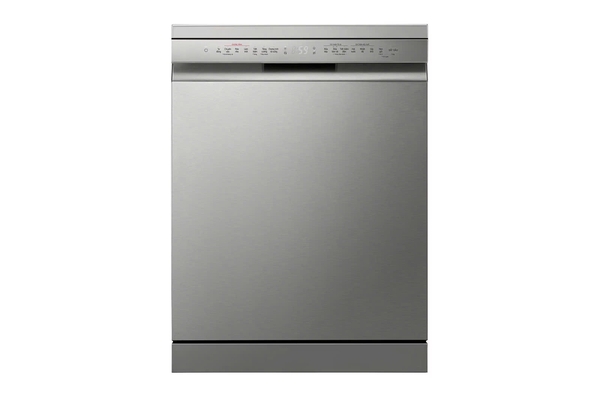 Máy rửa bát LG Quadwash TrueSteam™ màu bạc ghi sáng LDT14SVA4