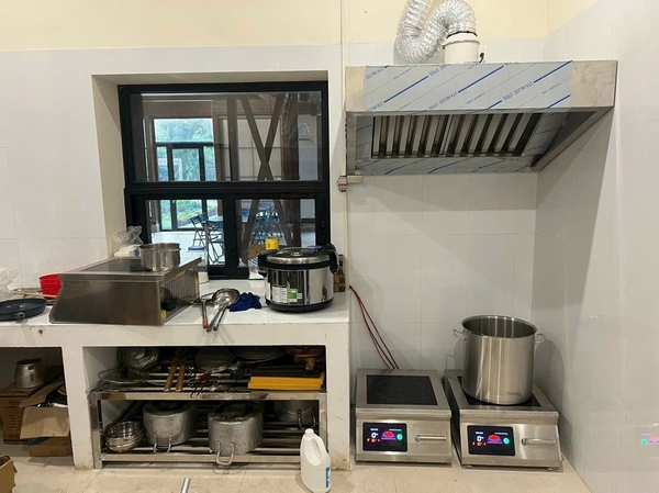 Bếp từ công nghiệp phẳng 8kw 8000w 3 pha 380V/50hz