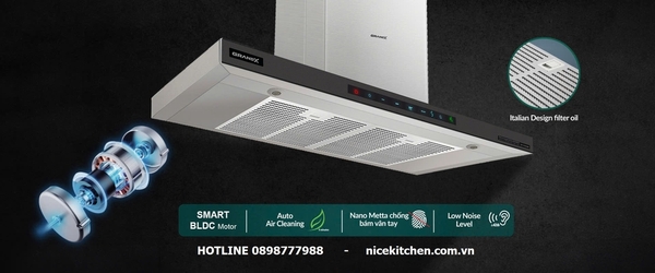 Máy Hút Mùi GrandX GX H90C68B