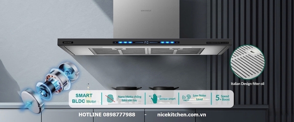 Máy Hút Mùi Grandx GX H70T78G