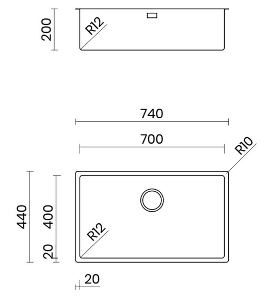 Chậu rửa bát NoBiNox NT699PK