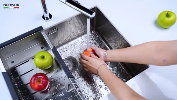 Chậu rửa bát NoBiNox NT654U