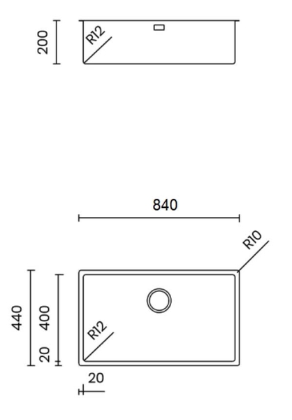 Chậu rửa bát NoBiNox NT624