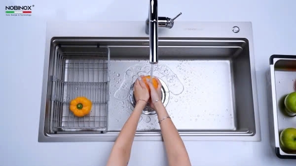 Chậu rửa bát NoBiNox NJ564D