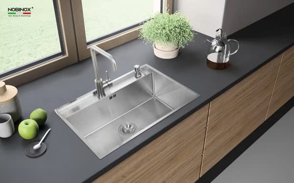 Chậu rửa bát NoBiNox NJ557