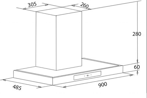 Máy Hút Mùi Chefs EH-R107E9