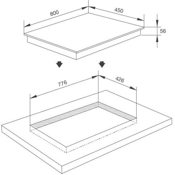 Bếp từ MALLOCA MH-803