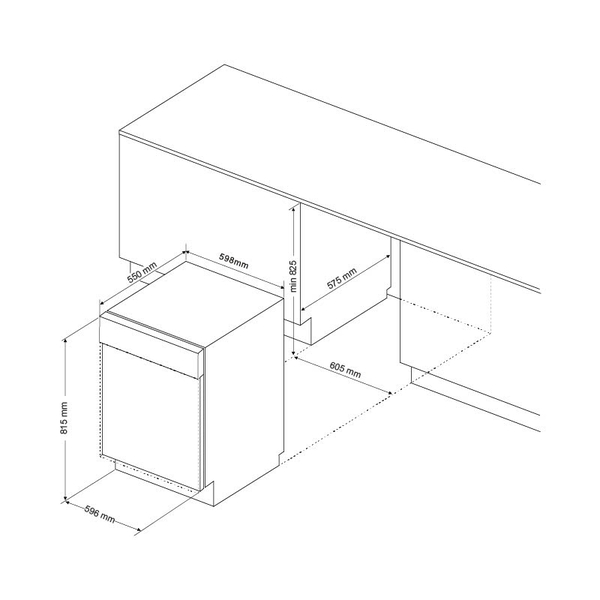 Máy rửa chén MALLOCA WQP12-J7713FB